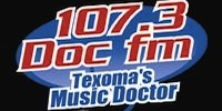 107.3 Doc FM logo