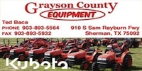 Grayson County Equipment logo